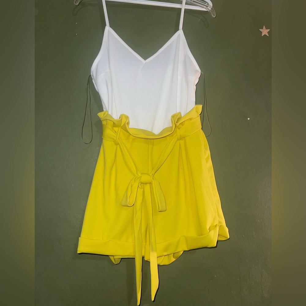 Tank top romper